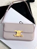 Celine Shoulder Bag Claude Triomphe Grey