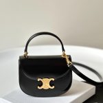 Celine Mini Besace Clea Bag Black