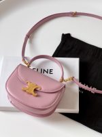 Celine Mini Besace Clea Bag Light Pink