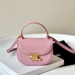 Celine Mini Besace Clea Bag Light Pink