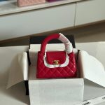 Chanel Kelly Bag Mini Red Calfskin