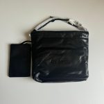 Chanel 22 Small Black Calfskin Hardware Bag