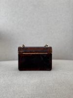 Chanel Tortoiseshell Plexi Mini Evening Clutch Bag