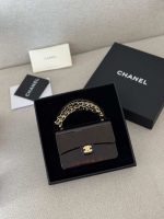 Chanel Tortoiseshell Plexi Mini Evening Clutch Bag