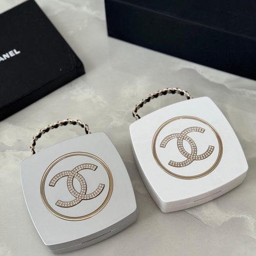 Chanel White Makeup Palette Minaudiere