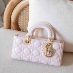 Dior Lady D-Joy Medium Light Pink Cannage Lambskin