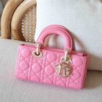 Dior Lady D-Joy Small Pink Cannage Lambskin