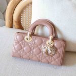 Dior Lady D-Joy Small Powder Pink Cannage Lambskin