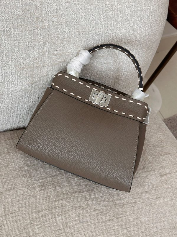 Fendi Peekaboo ISeeU Etoupe Selleria 306 Stitches