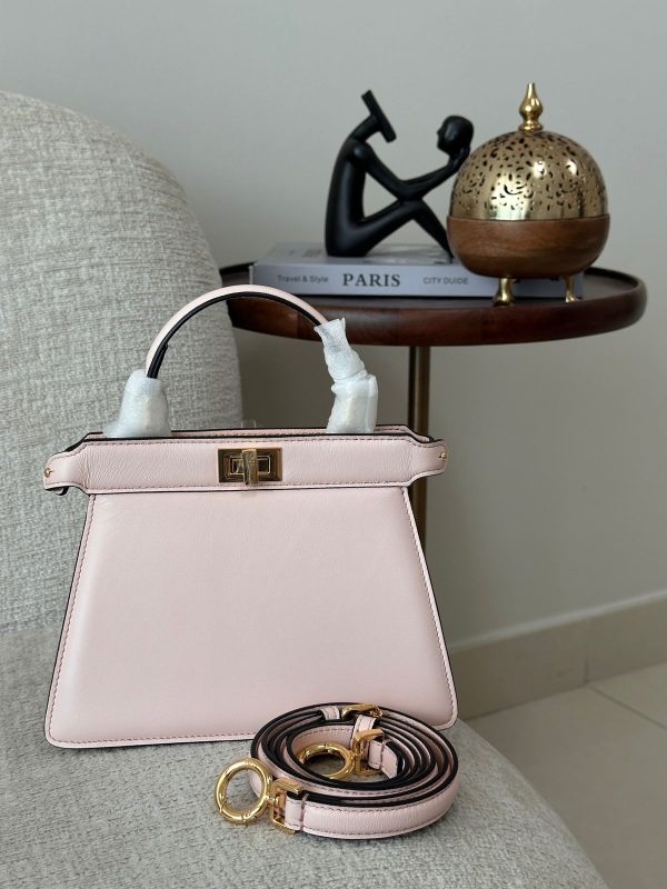 Fendi Peekaboo ISeeU Petite Pale Pink