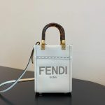 Fendi Sunshine Mini Tote Light Blue