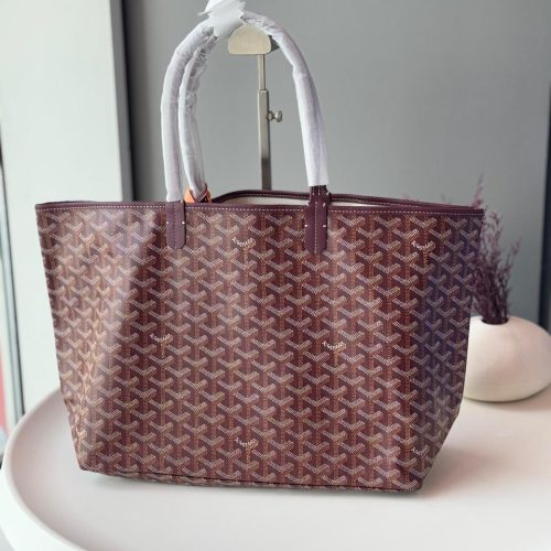 Goyard Saint Louis PM Tote Burgundy