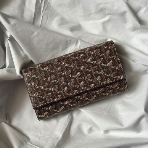 Goyard Wallet Varenne Continental Black Tan