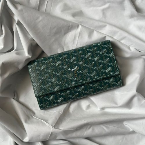 Goyard Wallet Varenne Continental Green