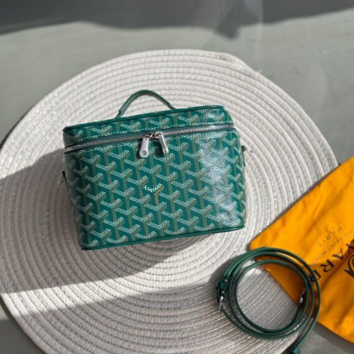 Goyard Muse Vanity Case Mini Green