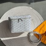 Goyard Muse Vanity Case Mini White
