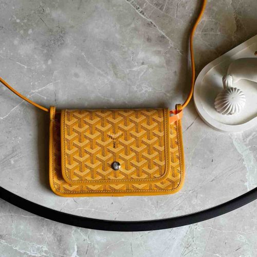 Goyard Plumet Pouch-Wallet Yellow