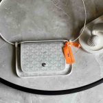 Goyard Plumet Pouch-Wallet White