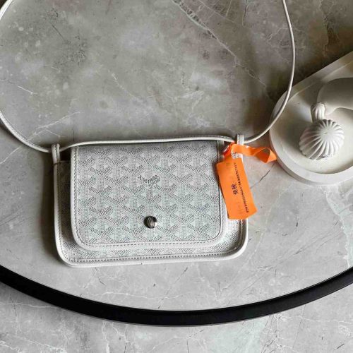 Goyard Plumet Pouch-Wallet White