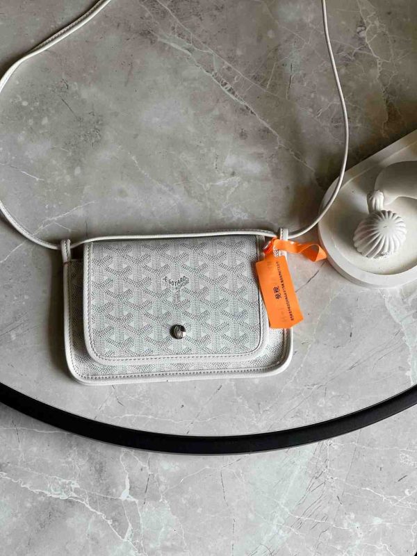 Goyard Plumet Pouch-Wallet White