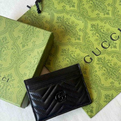 Gucci GG Marmont Card Case Black