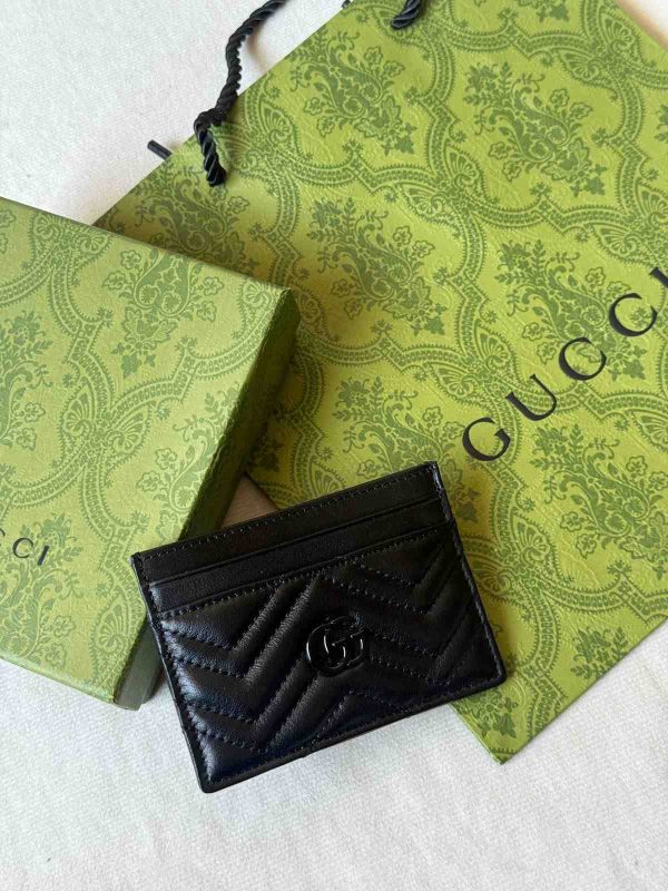 Gucci GG Marmont Card Case Black