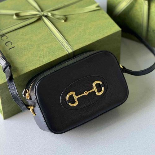 Gucci Horsebit 1955 Small Bag Black