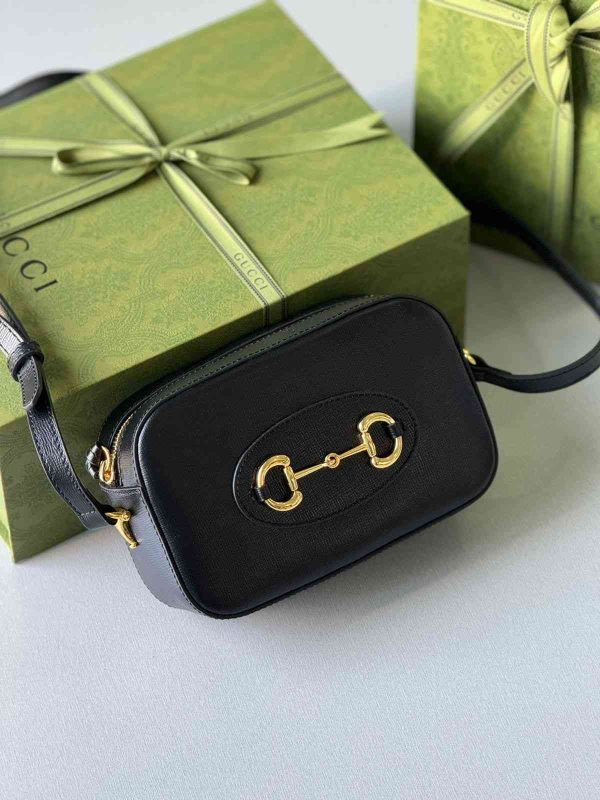 Gucci Horsebit 1955 Small Bag Black