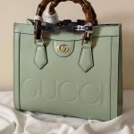 Gucci Diana Small Tote Pale Green