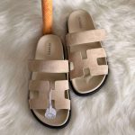 Hermes Beige Nude Chypre Suede