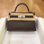Hermes Mini Kelly 20 Ecorce Epsom Leather SHW