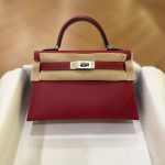 Hermes Mini Kelly 20 Rouge H