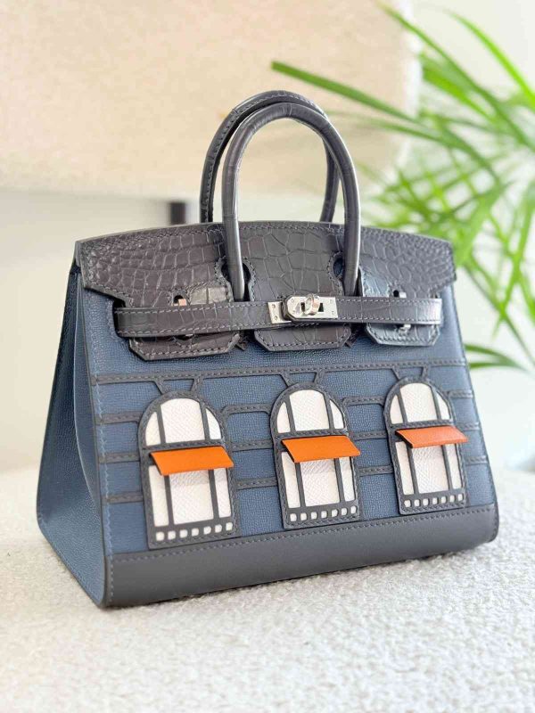 Hermes Faubourg Midnight Birkin Sellier 20 deep blue