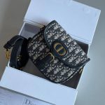 Dior Bobby East-West Blue Dior Oblique Jacquard Bag