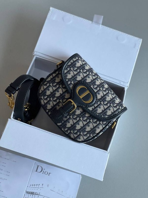 Dior Bobby East-West Blue Dior Oblique Jacquard Bag