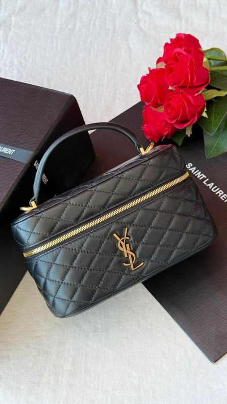 YSL Gaby Mini Vanity Bag Black