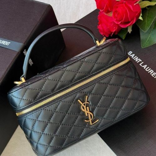YSL Gaby Mini Vanity Bag Black