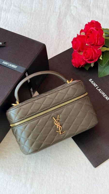 YSL Gaby Mini Vanity Bag Light Musk