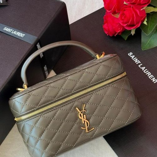 YSL Gaby Mini Vanity Bag Light Musk