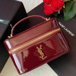 YSL Gaby Mini Vanity Bag Red Patent