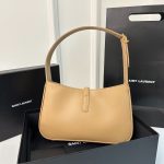Saint Laurent Le 5 A 7 Beige Shoulder Bag In Smooth Leather - Image 2