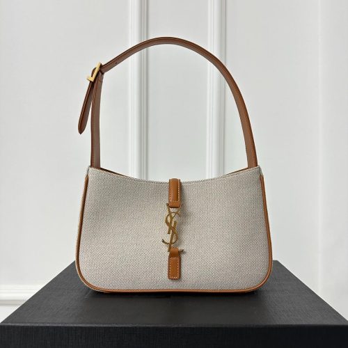 YSL Shoulder Bag Le 5 A 7 Greggio-Brick