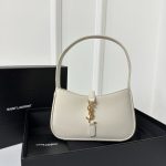 YSL Shoulder Bag Le 5 A 7 Off White