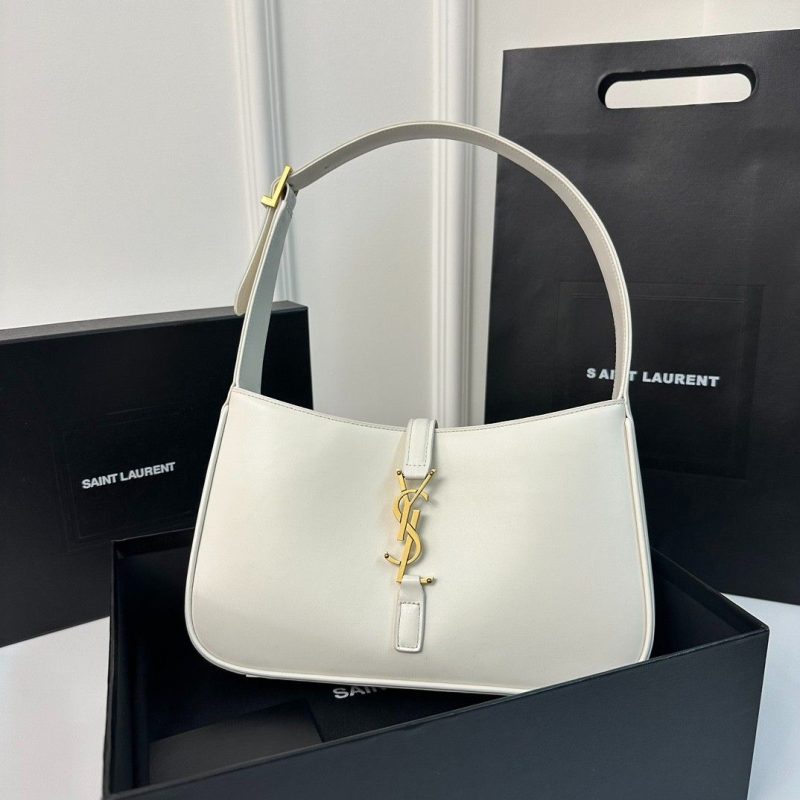 YSL Shoulder Bag Le 5 A 7 White