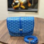 Goyard Belvedere PM Messenger Bag Blue