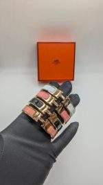 Hermes Clic H Bracelets H Toggle Clasp golden colour