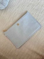 Chanel Small Shopping Tote Coco Beach Denim & Calfskin Light Blue Brown - Image 3