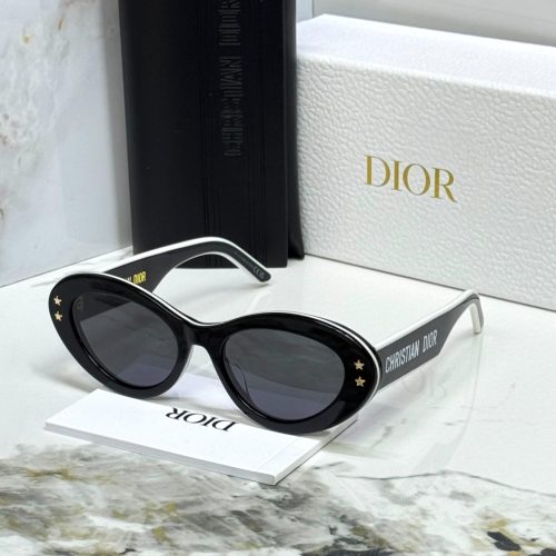 Dior Black Diorpacific B1U Cat Eye Acetate Sunglasses