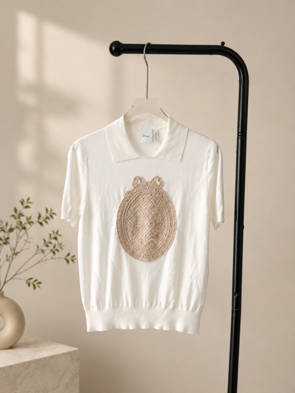 Dior Dioriviera Médaillon Short Sleeved Sweater