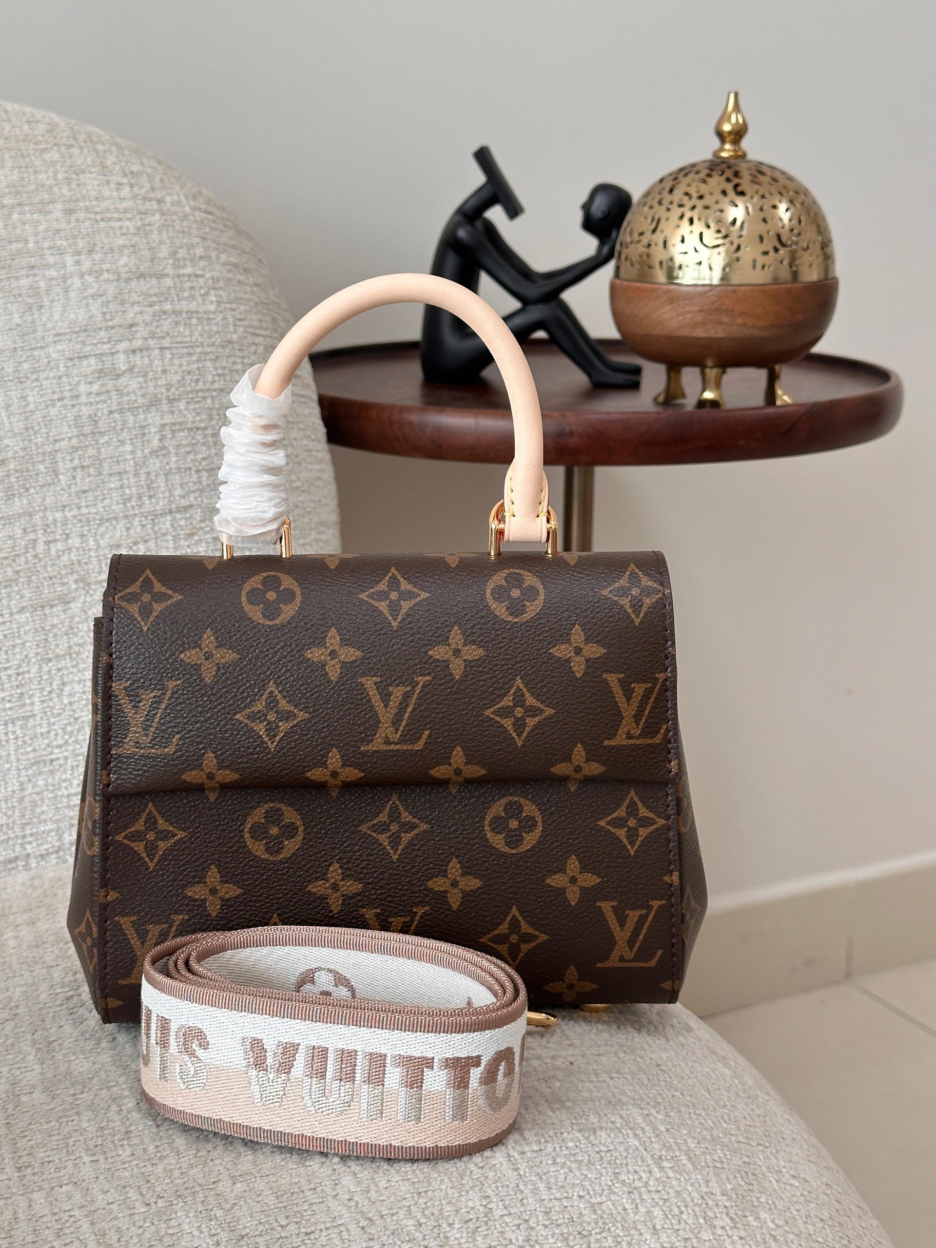 Louis Vuitton Cluny Mini Monogram Canvas Handbag Louis Vuitton Cluny Mini Monogram Canvas Handbag